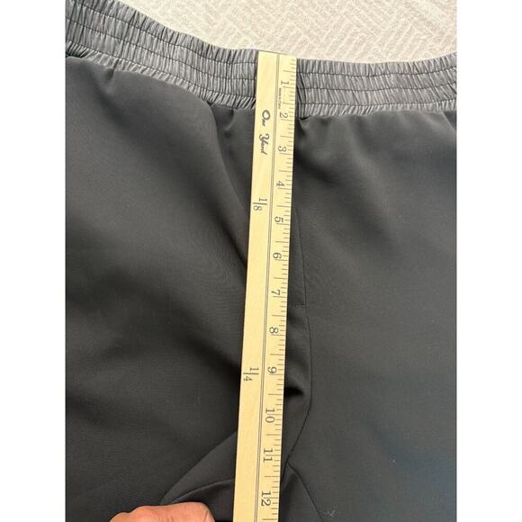 Womens Forever 21 Black Pants Sz M Gorpcore Joggers Elastic Waist Officewear - Picture 9 of 11